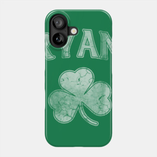Ryan Irish Shamrock St Patricks Day Phone Case