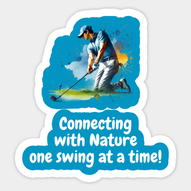 Connecting With Nature One Swing At A Time Sticker by Oscar's Store 1