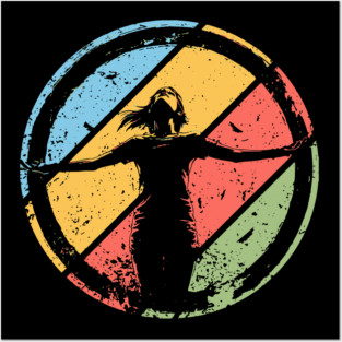 Circle of Happiness – Abstract Pop Art Retro Design Posters and Art