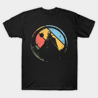 Gothic Dracula Grunge Art – Vintage Vampire Pop Art Design T-Shirt