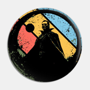 Gothic Dracula Grunge Art – Vintage Vampire Pop Art Design Pin