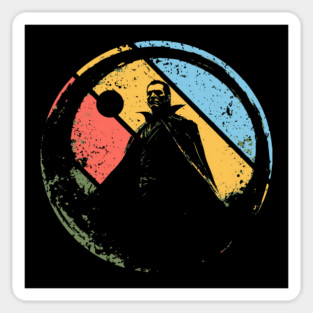 Gothic Dracula Grunge Art – Vintage Vampire Pop Art Design Sticker