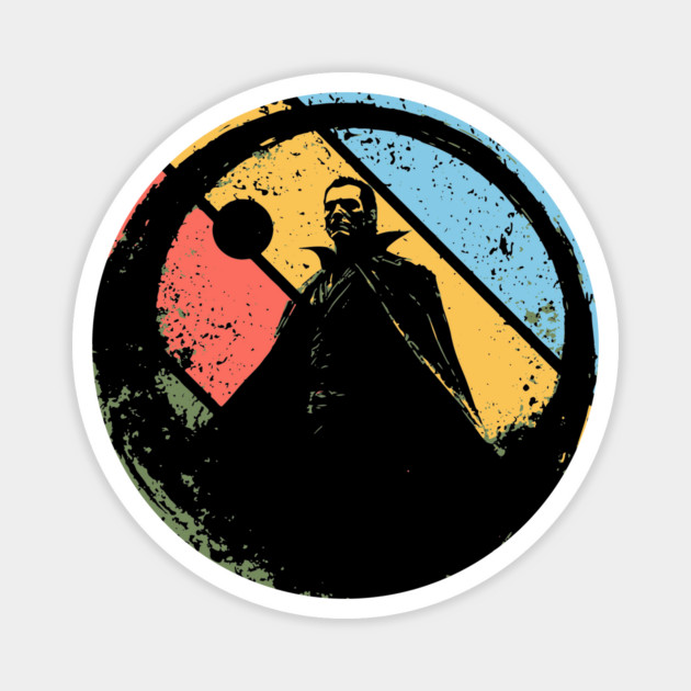 Gothic Dracula Grunge Art – Vintage Vampire Pop Art Design Magnet by TuncGK