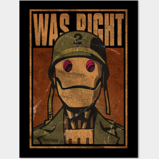 VINTAGE OLD GI ROBOT Posters and Art