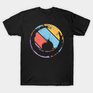 Retro Grunge Snail Pop Art – Minimalist Distressed Nature Tee T-Shirt