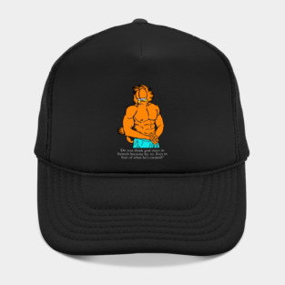 Do you think God stayed in heaven because he, to, lives in fear of what he's created? Hat