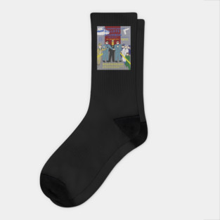 Bullets Bourbon cover #10 Socks