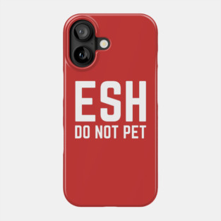 Emotional-Support-Husband-Do-Not-Pet Phone Case