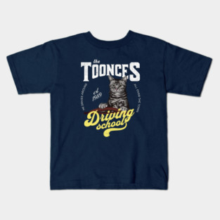 The Toonces Driving School - Est. 1989 Kids T-Shirt