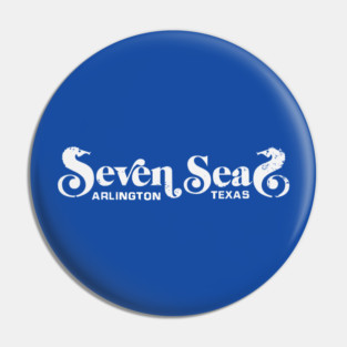 Seven Seas Marine Life Park Vintage Pin