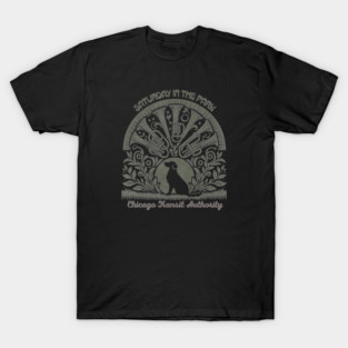 Saturday in the park, Chicago Transit Auhority T-Shirt
