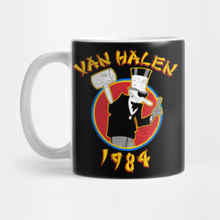 Van Halen band vintage logo Mug