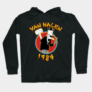 Van Halen band vintage logo Hoodie