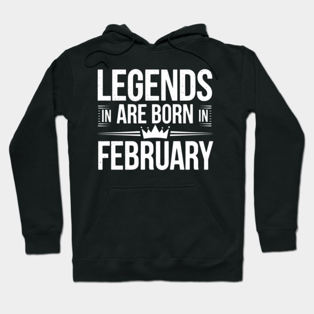 Born in February Hoodie by MakerMind8.2