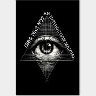 Funny Orwell 1984 animal farm - dystopian political fiction Posters and Art