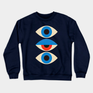 Bauhaus Eyes – 1919 Vision Crewneck Sweatshirt