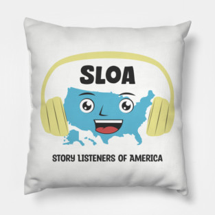 Story Listeners of America Pillow