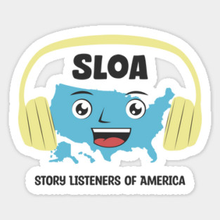 Story Listeners of America Sticker