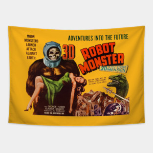 Robot Monster Tapestry