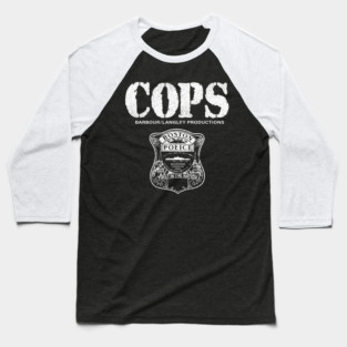 COPS Baseball T-Shirt