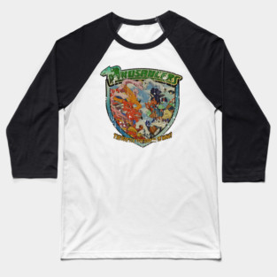 Dinosaucers Battle for Earth // 80s cartoons Baseball T-Shirt
