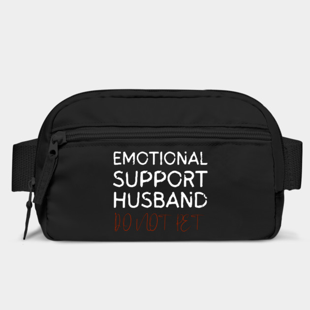 Emotional-Support-Husband-Do-Not-Pet by Creatifly Graphic Tees
