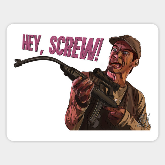 Ernest Goes to Jail: Hey, Screw! Magnet by 51Deesigns