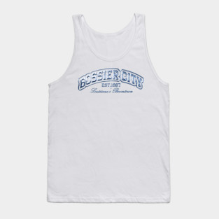 Bossier City chrome effect Tank Top