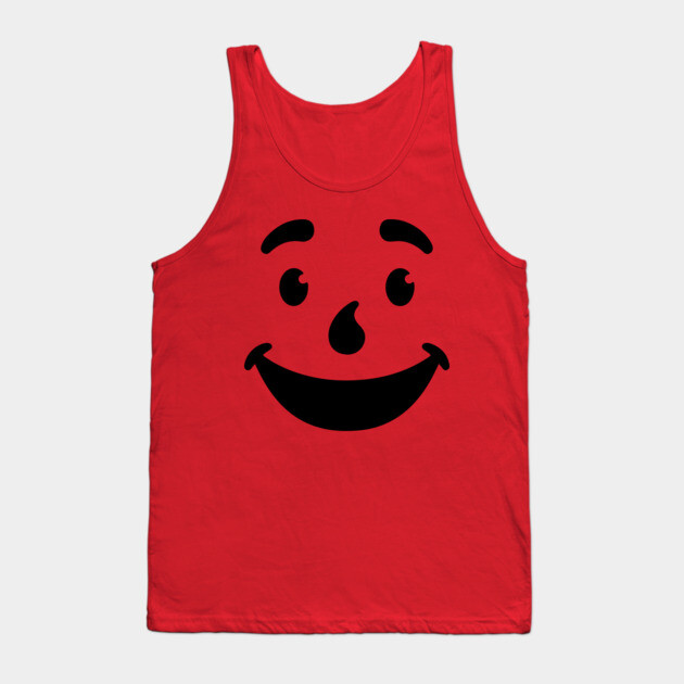 Kool-Aid Face Tank Top by OUTFITPAW