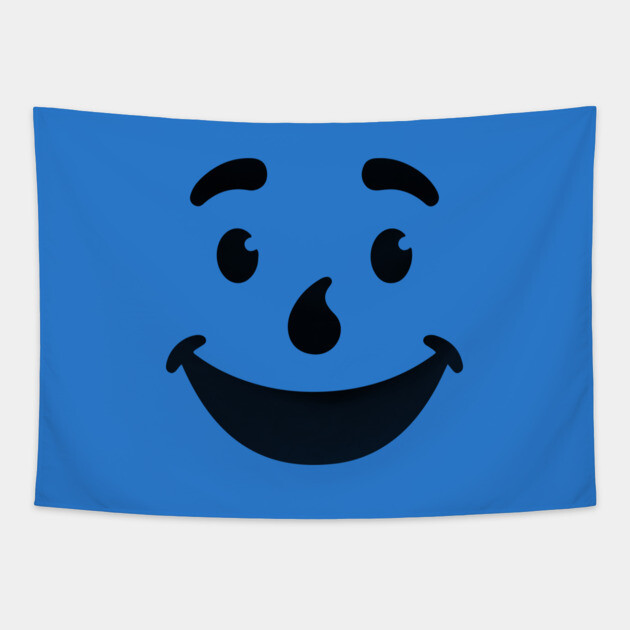 Kool-Aid Face Tapestry by OUTFITPAW