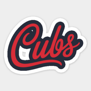 Cubs Sticker