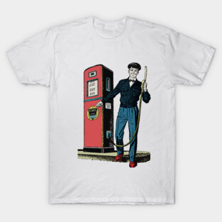 Vintage gas station attendant T-Shirt