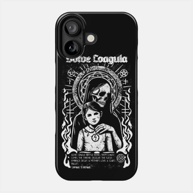 SOLVE COAGULA Phone Case by artslaves