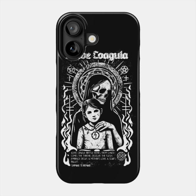 SOLVE COAGULA Phone Case by artslaves