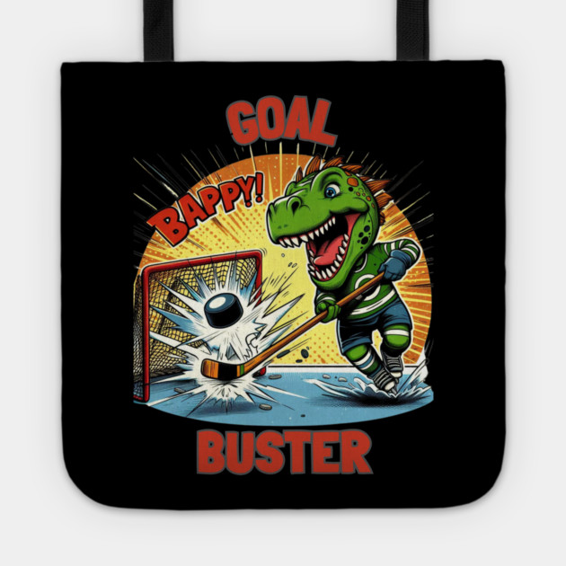 Goal Buster – Dino Hockey Hero Tote by Ben's Store 1