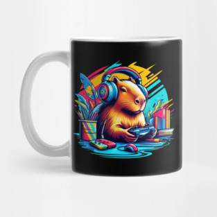 Capybara Funny Video Games Capybara Mug