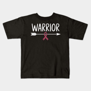 Multiple Myeloma Cancer Warrior Multiple Myeloma Awareness Kids T-Shirt