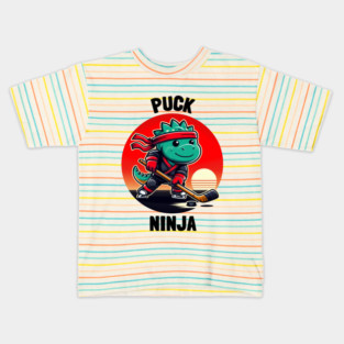 Puck Ninja – Silent but Slapshot Kids T-Shirt