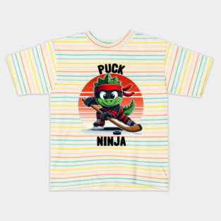Puck Ninja – Silent but Slapshot Kids T-Shirt