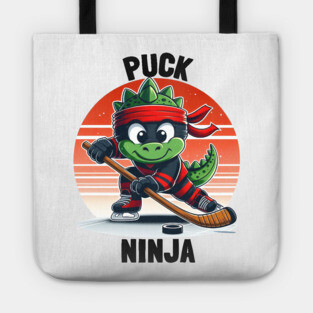 Puck Ninja – Silent but Slapshot Tote