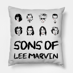 THE SONS OF LEE MARVIN Pillow