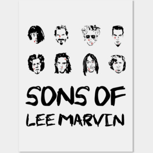 THE SONS OF LEE MARVIN Posters and Art