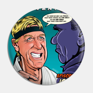 Johnny & Kreese Final Showdown Pin