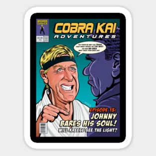 Johnny & Kreese Final Showdown Sticker