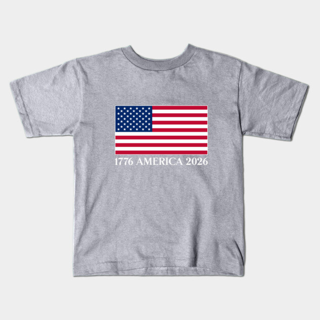 America's 250th Birthday Kids T-Shirt by AWbydesign