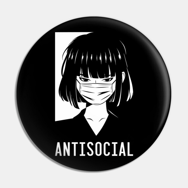 Antisocial Anxious Awkward Girl Introvert Life Pin by Anticorporati