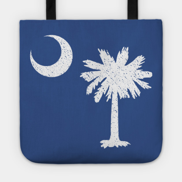 South Carolina Crescent and Palmetto Tote by DonWillisJrArt