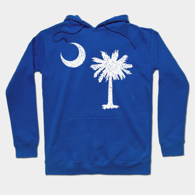 South Carolina Crescent and Palmetto Hoodie by DonWillisJrArt
