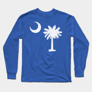 South Carolina Crescent and Palmetto Long Sleeve T-Shirt