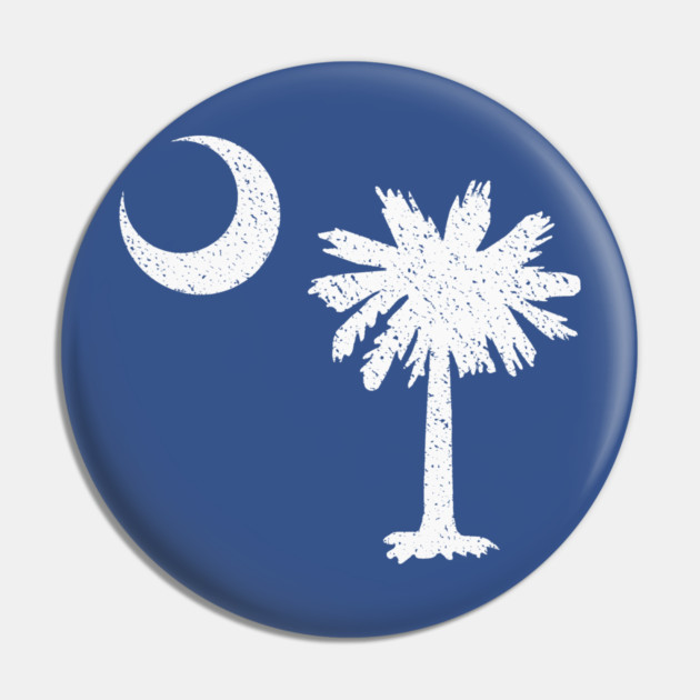 South Carolina Crescent and Palmetto Pin by DonWillisJrArt
